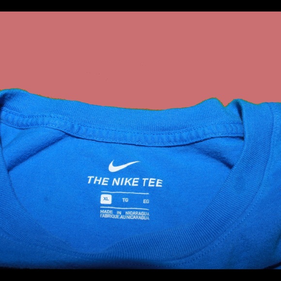 Blue Nike Sportswear Logo Tee - Picture 3 of 3